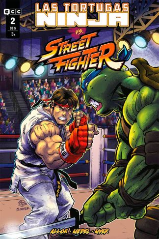 Las Tortugas Ninja Vs. Street Fighter #2 De 5