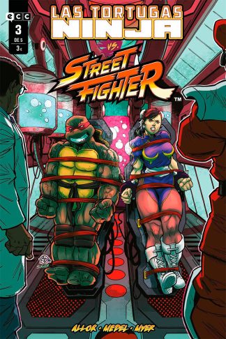 Las Tortugas Ninja Vs. Street Fighter #3 De 5