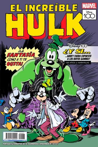 Disney 100 - El Asombroso Spiderman #18 / 227 (Portada Alternativa - El Increíble Hulk)