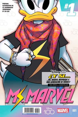 Disney 100 - El Asombroso Spiderman #20 / 229 (Portada Alternativa - Ms. Marvel)