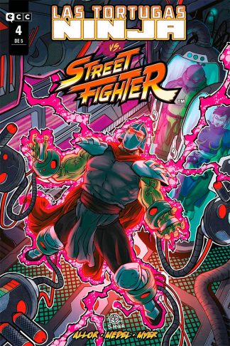 Las Tortugas Ninja Vs. Street Fighter #4 De 5