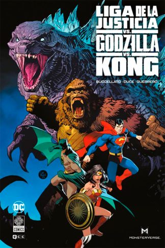 Liga De La Justicia Vs. Godzilla Vs. Kong