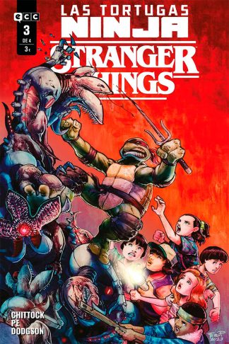 Las Tortugas Ninja / Stranger Things #3 De 4