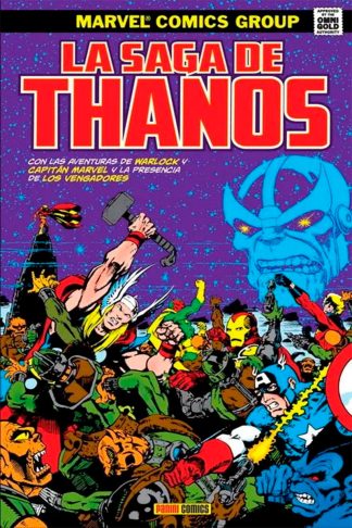 Marvel Gold - La Saga De Thanos